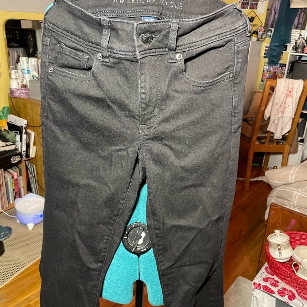 American Eagle Dark Gray Jeans